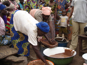 Transformation beurre de karité